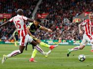 Stoke City-Arsenal (Reuters)
