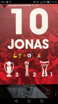 Benfica tetra (fotos: Instagram)