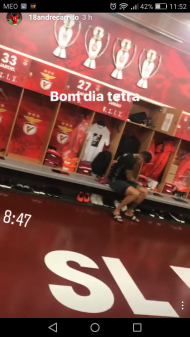Benfica tetra (fotos: Instagram)