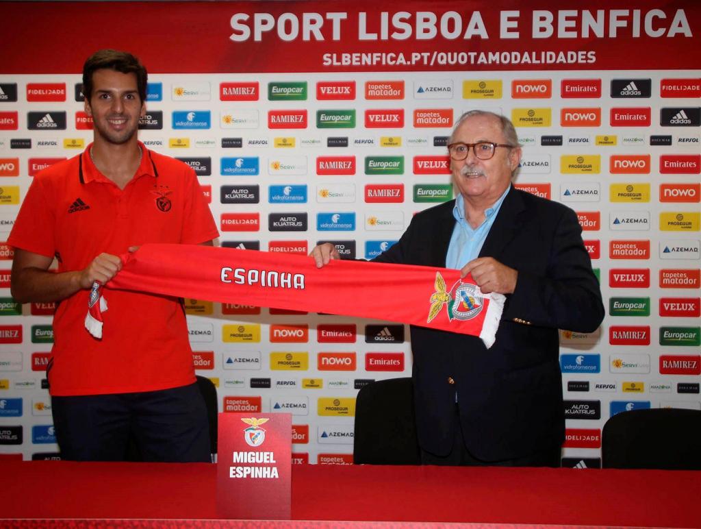 Miguel Espinha, andebol Benfica