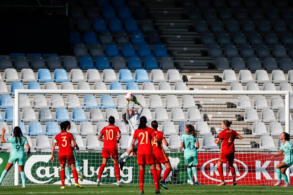 Futebol Feminino: Portugal-Espanha (Foto/ Facebook FPF)