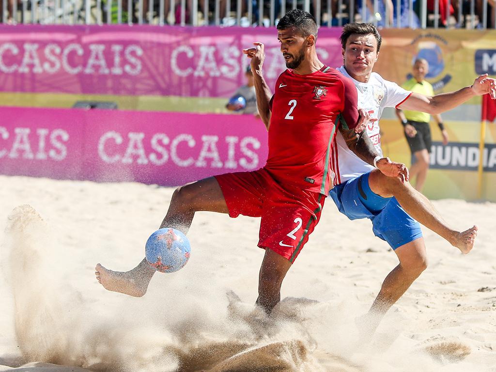 Futebol de praia: Portugal-France (Lusa)