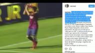 A mensagem de despedida de Neymar para o Barcelona