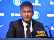 Neymar apresentado no PSG