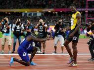 Gatlin e Bolt (Reuters)