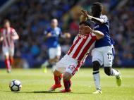 Everton-Stoke City (Reuters)