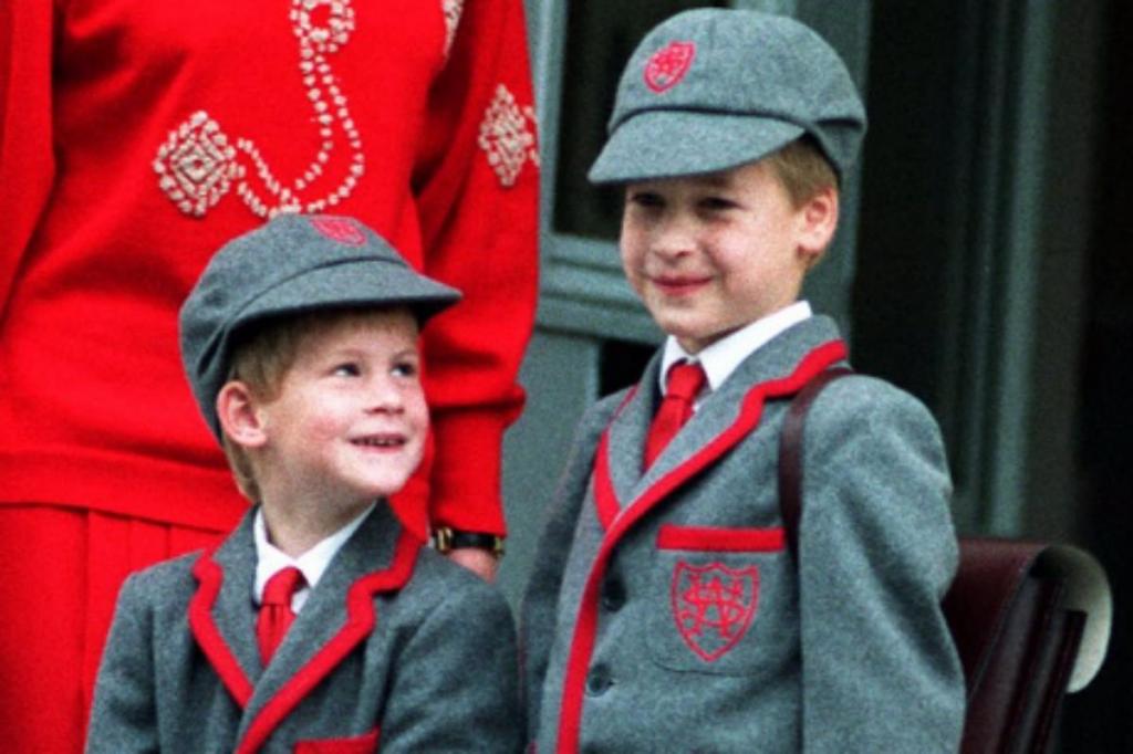 Príncipes Harry e William