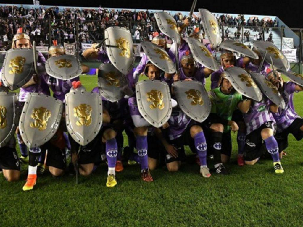 Gladiadores em campo na Taça da Argentina