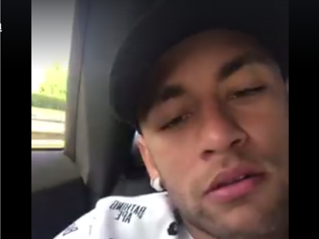 Neymar envia mensagem para jogador do Sp. Braga