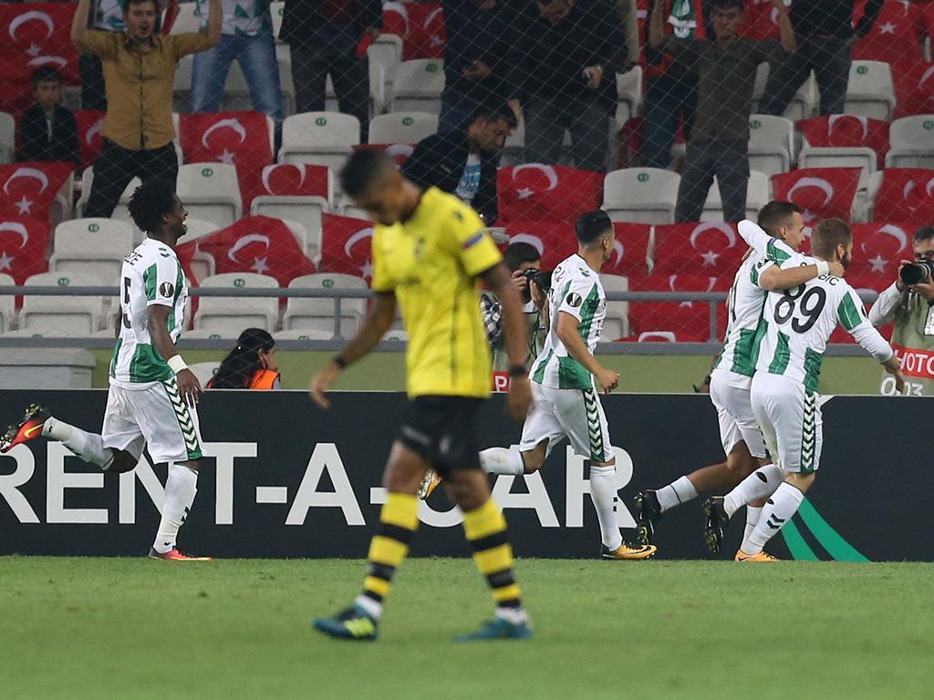 Konyaspor-Vitória Guimarães (Lusa)