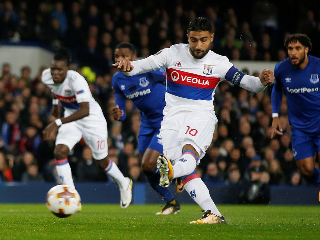 Everton-Lyon (Reuters)