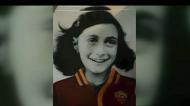 Itália em choque com montagem com imagem de Anne Frank