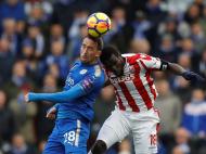 Stoke City-Leicester (Reuters)