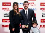 Messi recebe bota de ouro ( Lusa )