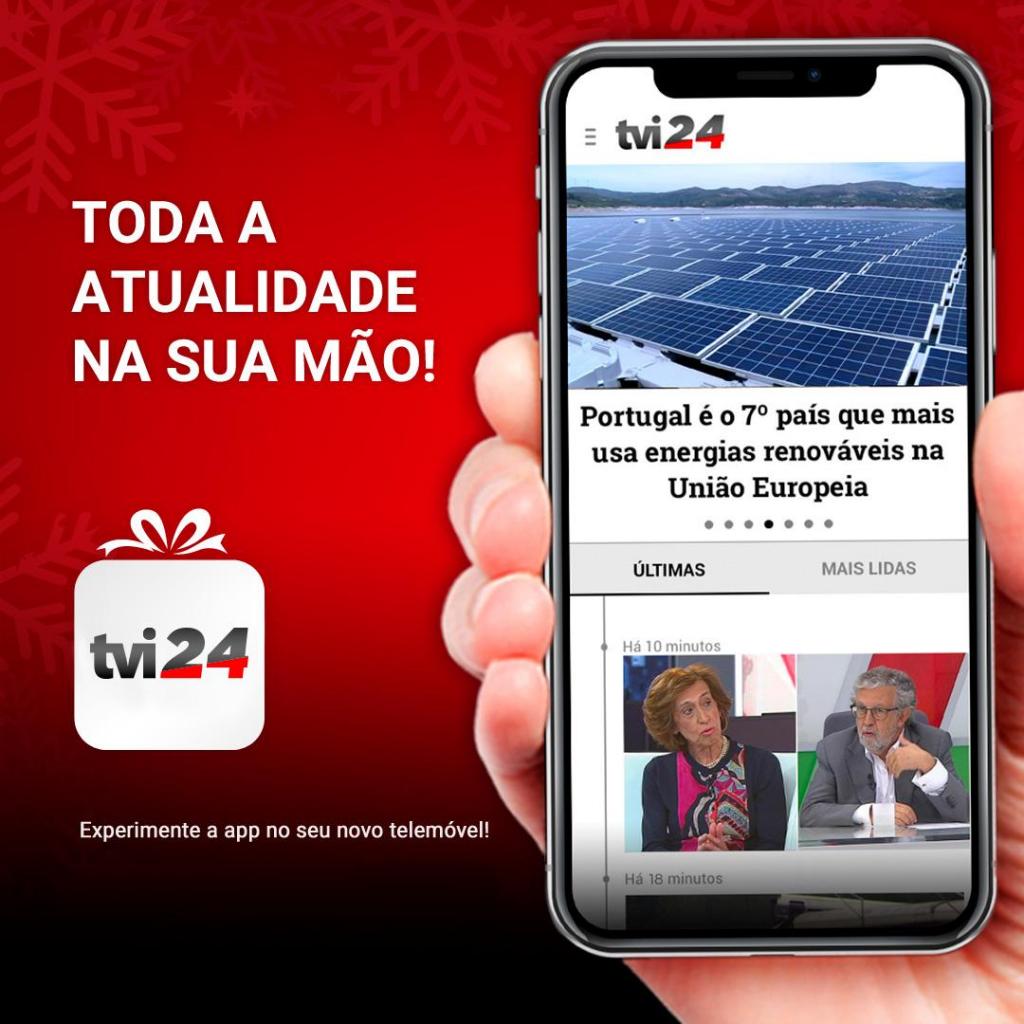 Emissão em directo na app TVI Reality disponível fora de Portugal