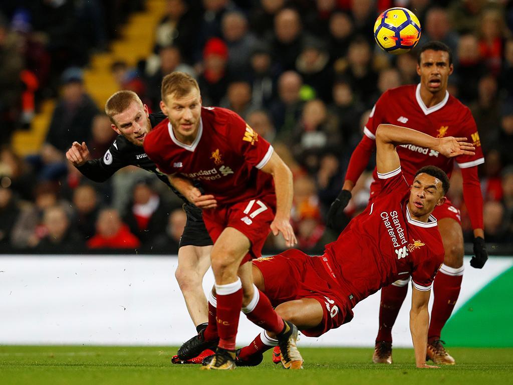 Liverpool-Swansea (Reuters)