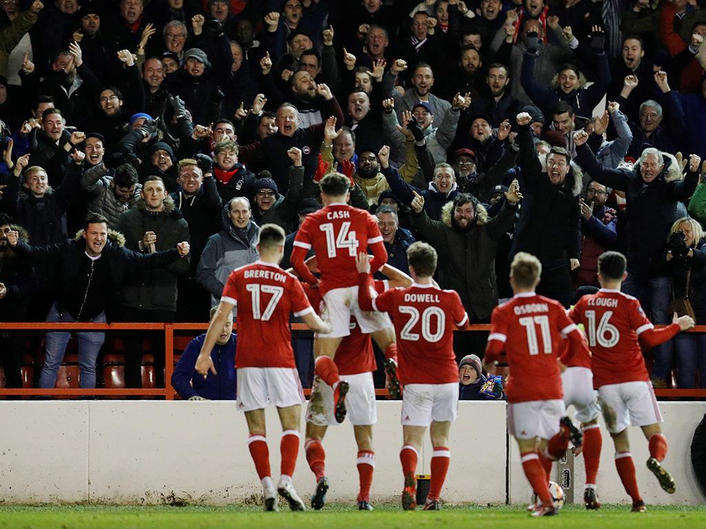 Nottingham-Arsenal (Reuters)