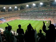Arábia Saudita: Al-Ahli-Al-Batin foi o primeiro jogo com mulheres na assistência