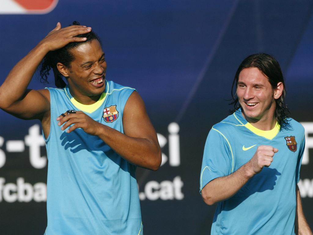Ronaldinho Gaúcho Messi (Reuters)