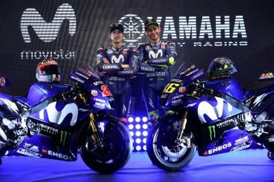 Moto GP - Yamaha apresenta moto de Rossi e Viñales para 2018