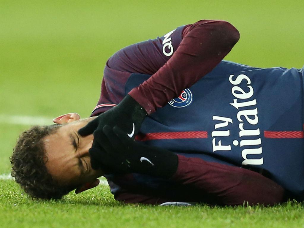 Neymar lesionado no PSG-Marselha (Reuters)