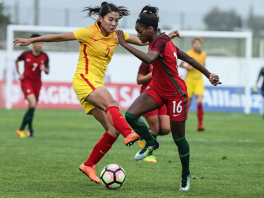 Futebol Feminino: Portugal-China (Lusa)