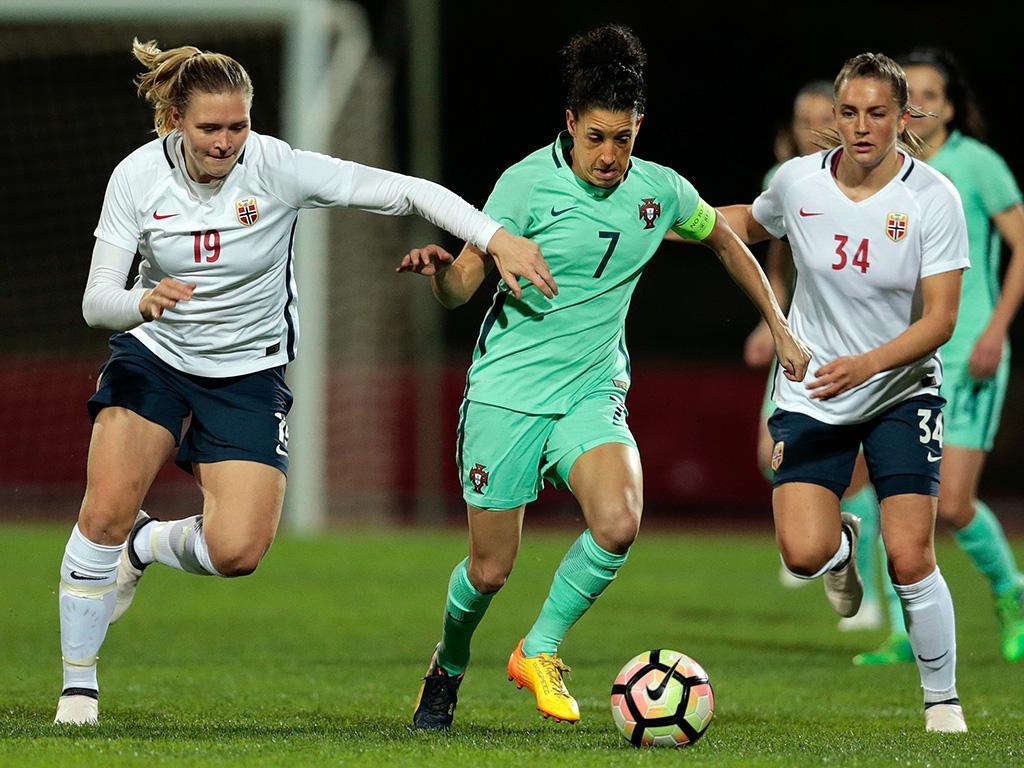 Futebol Feminino: Portugal-Noruega (Lusa)