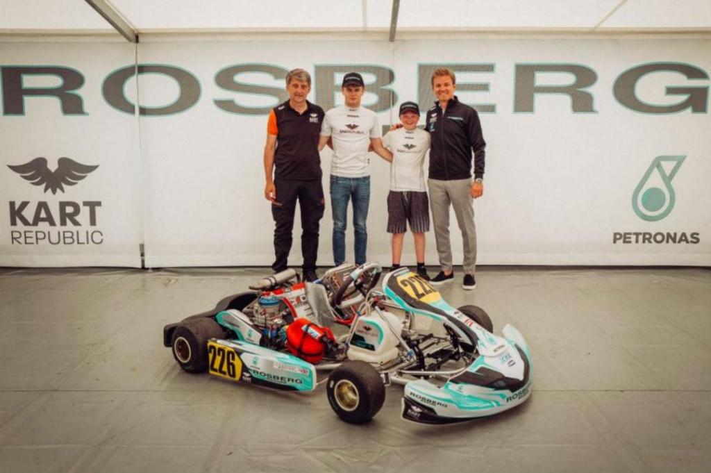 Nico Rosberg apresenta academia de pilotos (reprodução Facebook)