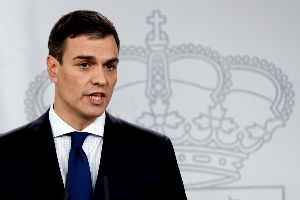 Pedro Sánchez - primeiro-ministro de Espanha