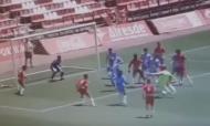 Almería B-Arandina: golo de guarda-redes no último minuto