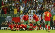 Espanha-Portugal em 2004 (Reuters)