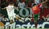 Espanha-Portugal em 2004 (Reuters)