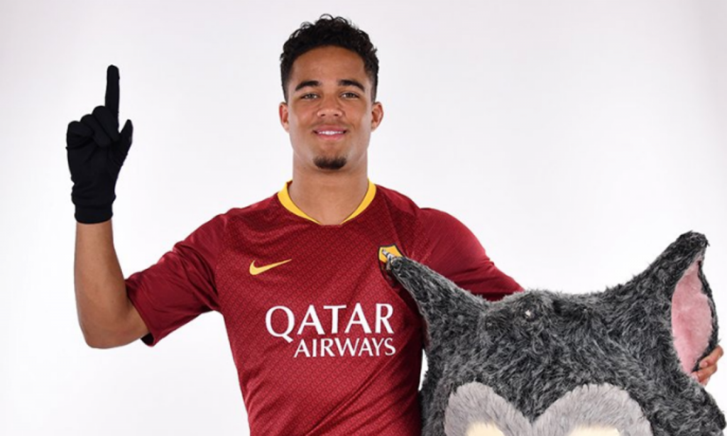 Justin Kluivert (Twitter AS Roma)