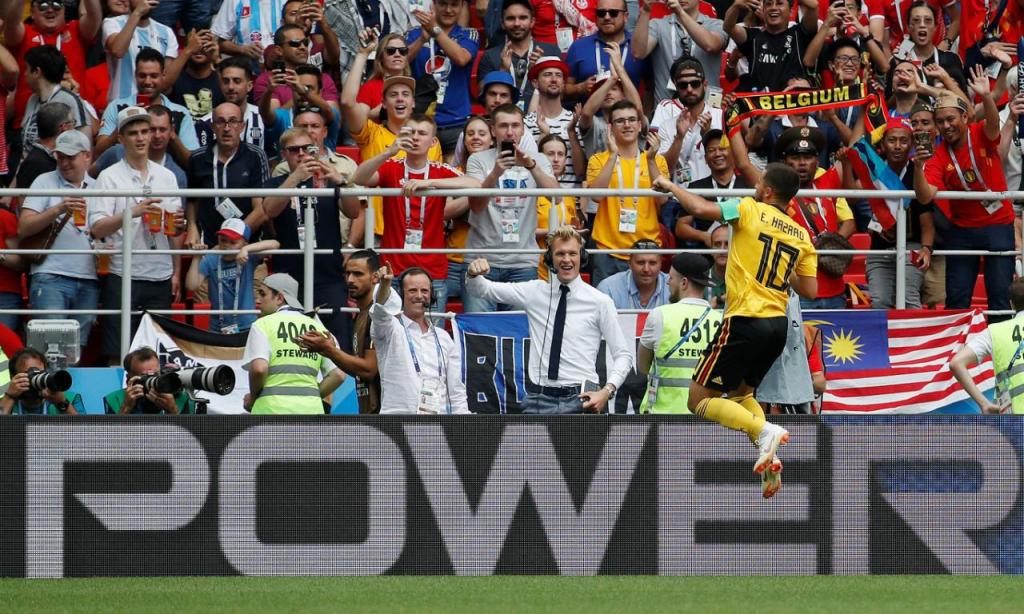 Mundial 2018: Eden Hazard no Bélgica-Tunísia