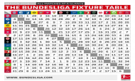 Calendário Bundesliga