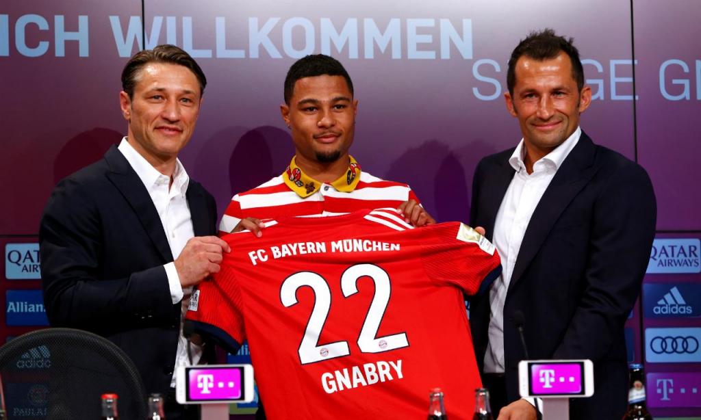 Bayern Munique apresente Gnabry