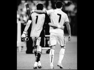 Casillas e Ronaldo (foto Twitter)