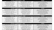 Calendário Campeonato de Sub-23