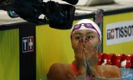 Liu Xiang, recordista mundial dos 50m costas (Reuters)