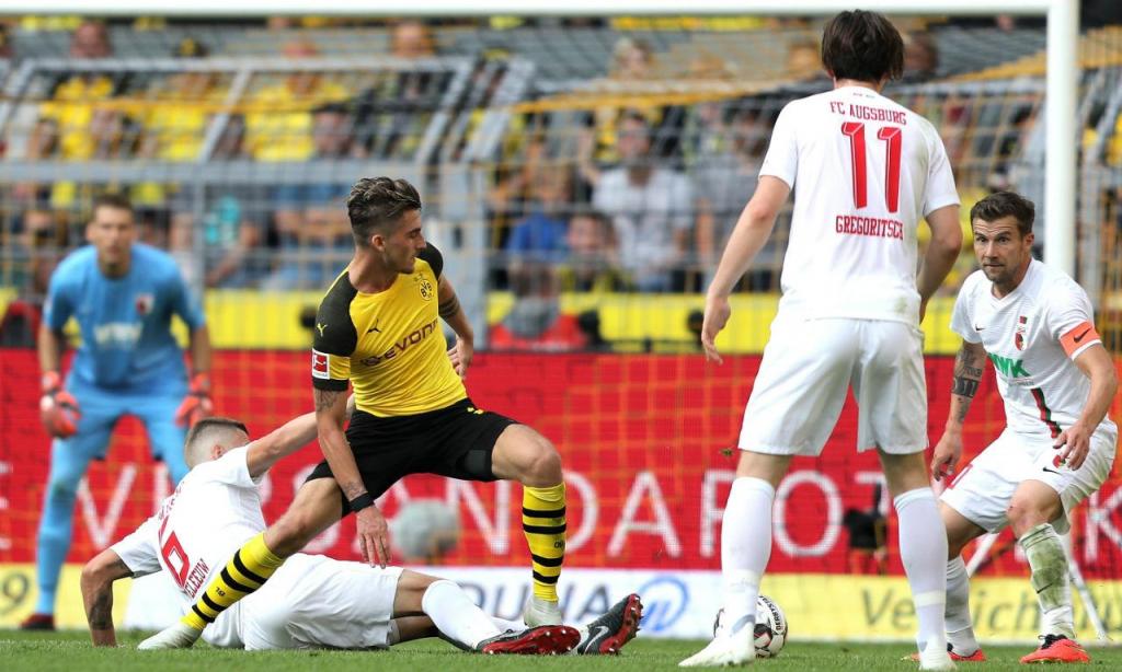 Borussia Dortmund-Augsburgo (EPA/FRIEDEMANN VOGEL )