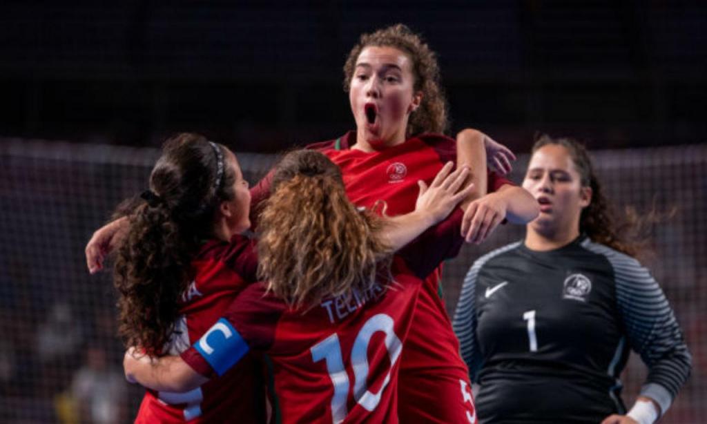 Portugal medalha de ouro no futsal feminino nos Olímpicos da Juventude