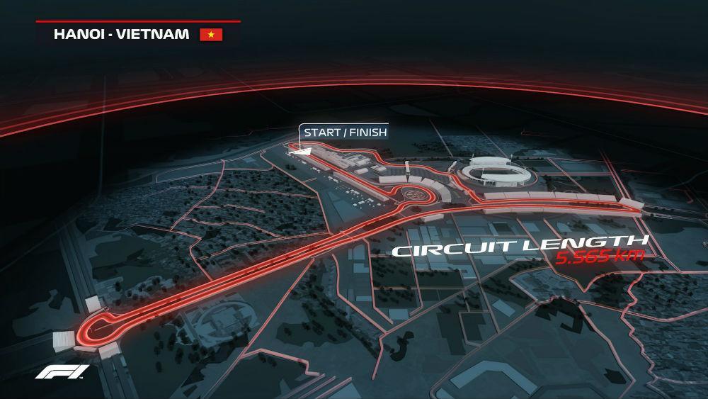 Circuito de Hanói (imagem site «Formula1.com»