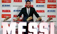 Messi recebeu a sua quinta Bota de Ouro