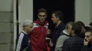 Treinador do Oeiras reage ao empate com o Benfica