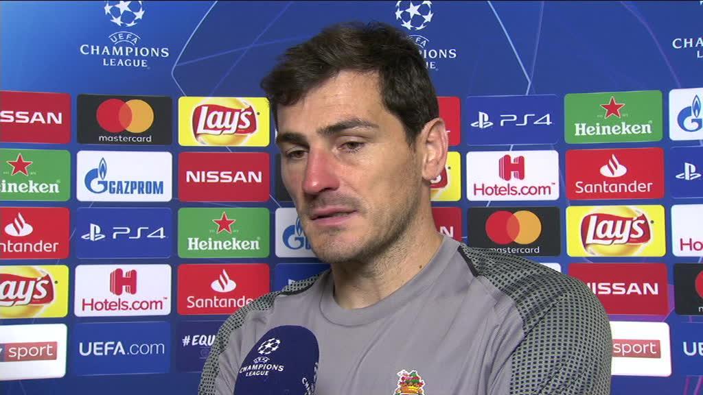 Casillas: «2-1 fez justiça no marcador»