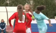 Troca de agressões em jogo sub-17 feminino (youtube)