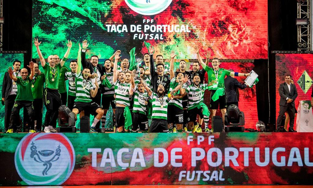 Futsal: Sporting vence Taça de Portugal 