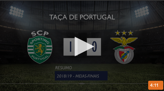 Resumo do Sporting-Benfica