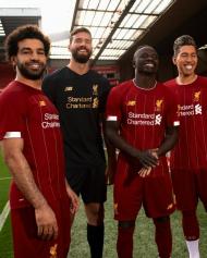 Novos equipamentos do Liverpool (foto Liverpool)
