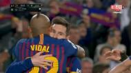 Messi marca e põe Barcelona a um passo do título